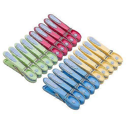 20 Pieces Of Super Non-slip Clothesline Pegs 8 Cm Long