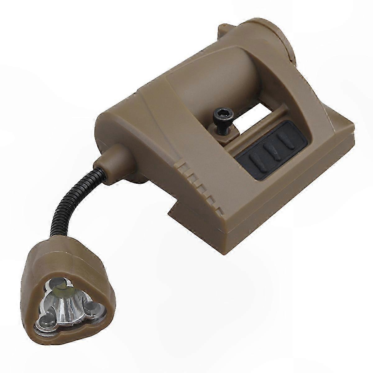 Mud-Colored Headlamp with 3 Lighting Modes for Outdoor Use