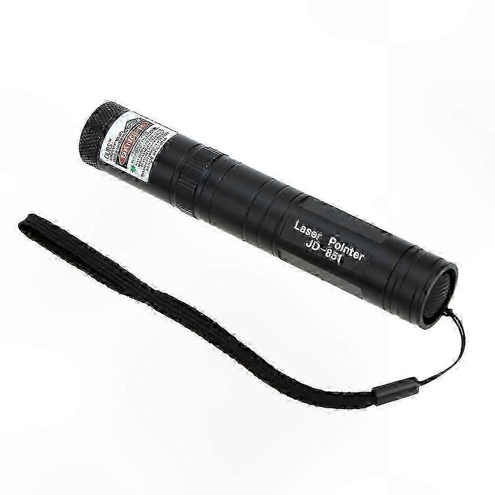 5mW High-Power 532nm Green Laser Pointer with Adjustable Starry Sky Cap and Flashlight Function