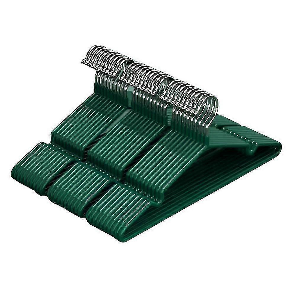 Adult clothes hanger plastic coated clothes hanger metal non-slip seamless clothes hanger clothes hanger 1 pc