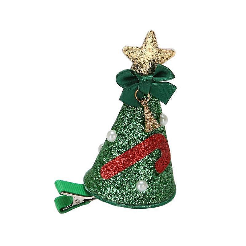 Christmas hairpins, 8*10cm multi-color fabric style, delicate, cute and full of atmosphere