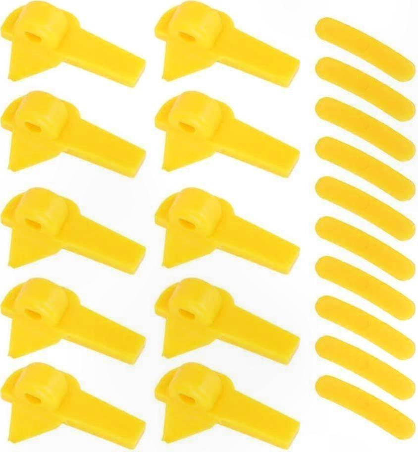 20-Pack Plastic Tire Tool Inserts for Wheel Rim Protection During Tire Changes