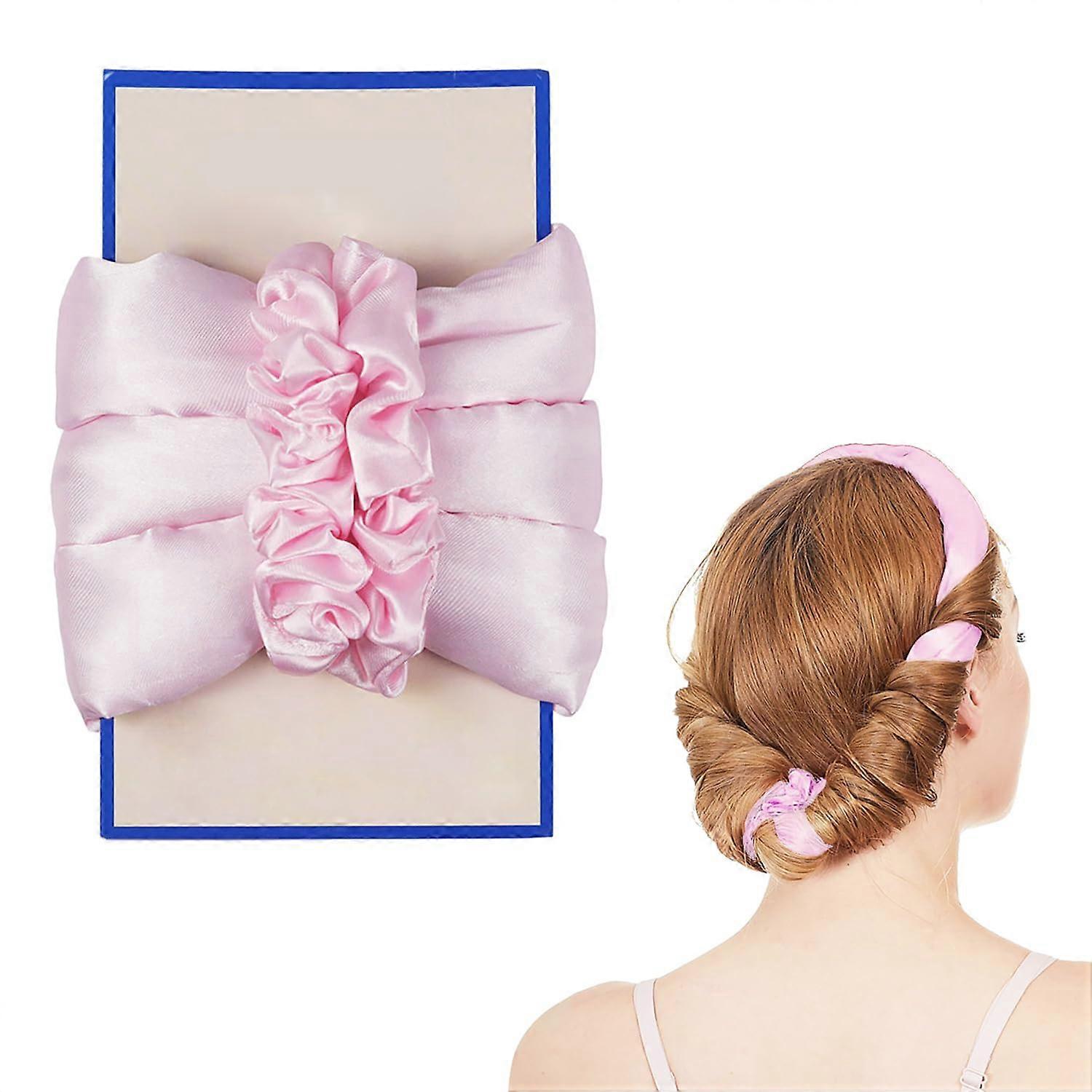 Curlers Heatless Curls For All Hair Types Pink No Heat Styling