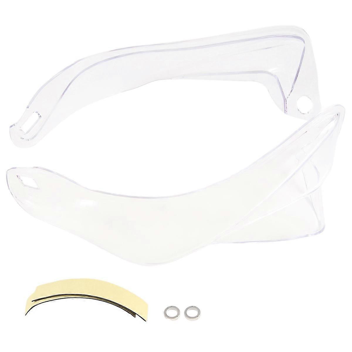 Windshield extensions for Moto Guzzi V85 TT handguard upgrades