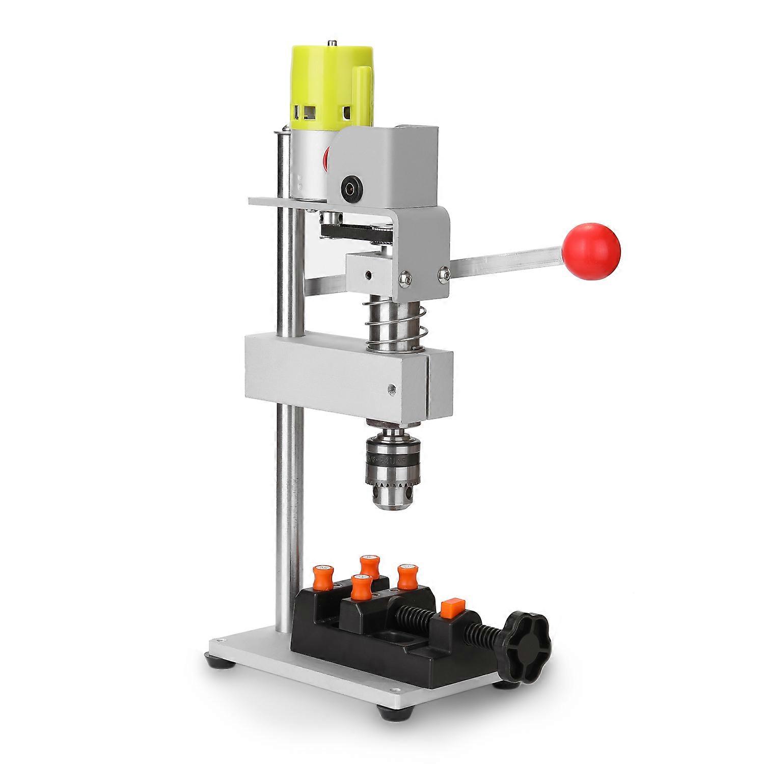 100W Multifunctional Bench Drill 380x150x100mm Grey Silver