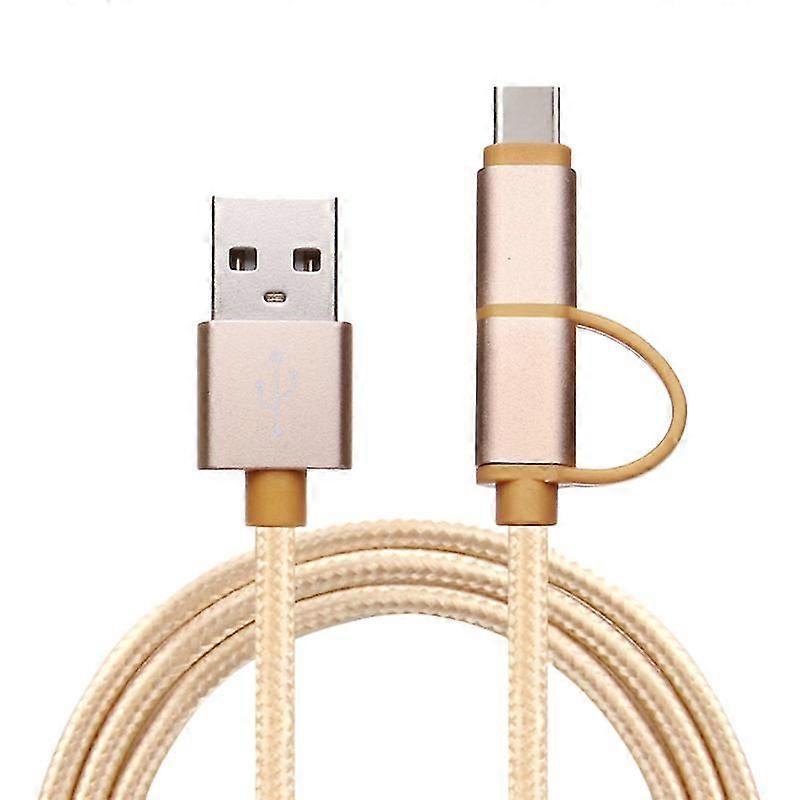 1pcs Braided Usb Type C Cable