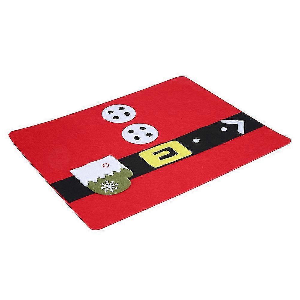 Kitchen Table Mats Placemats Tableware Decorations Suitable for Christmas Party Decorations (Gloves) 2025