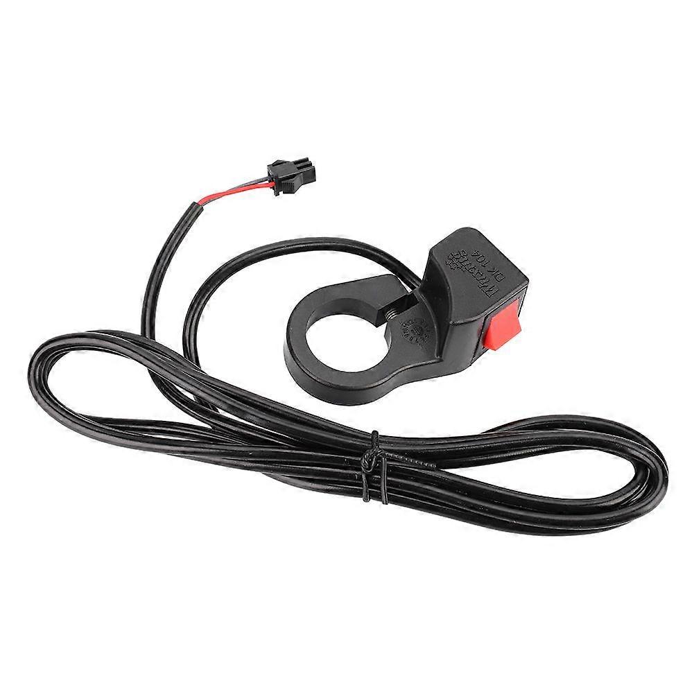 Electric Bike Ebike Scooter Handlebar Mounted Universal On/Off Rocker Switch For Head Lamp