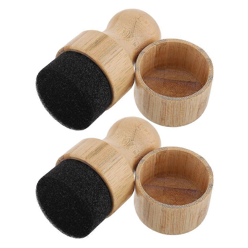 Oil Applicator for Cutting Boards with Bamboo Handle 4Sets