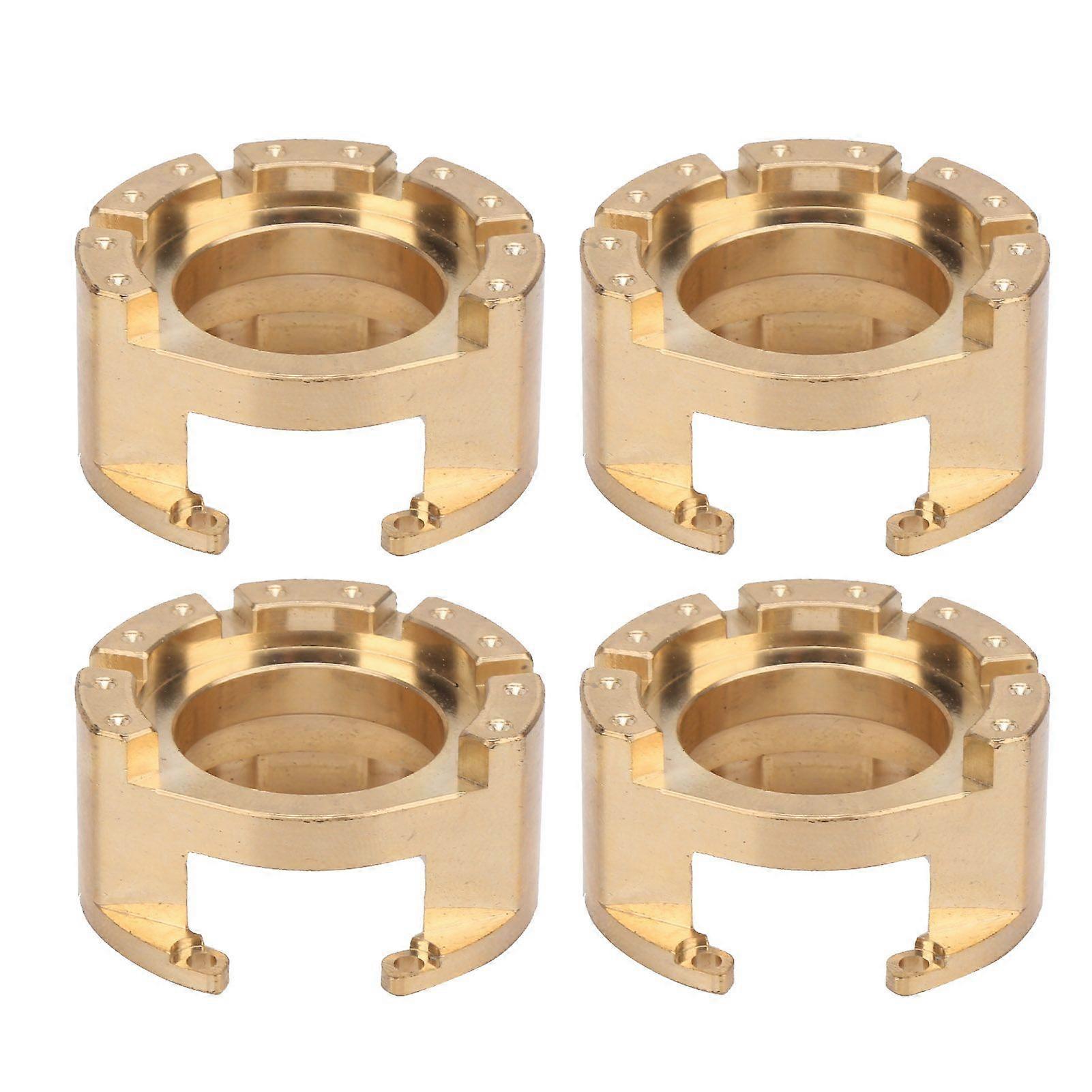Brass Counterweight for Traxxas TRX4 for RC Crawler Rear and Front Universal Axle2 Pair Set
