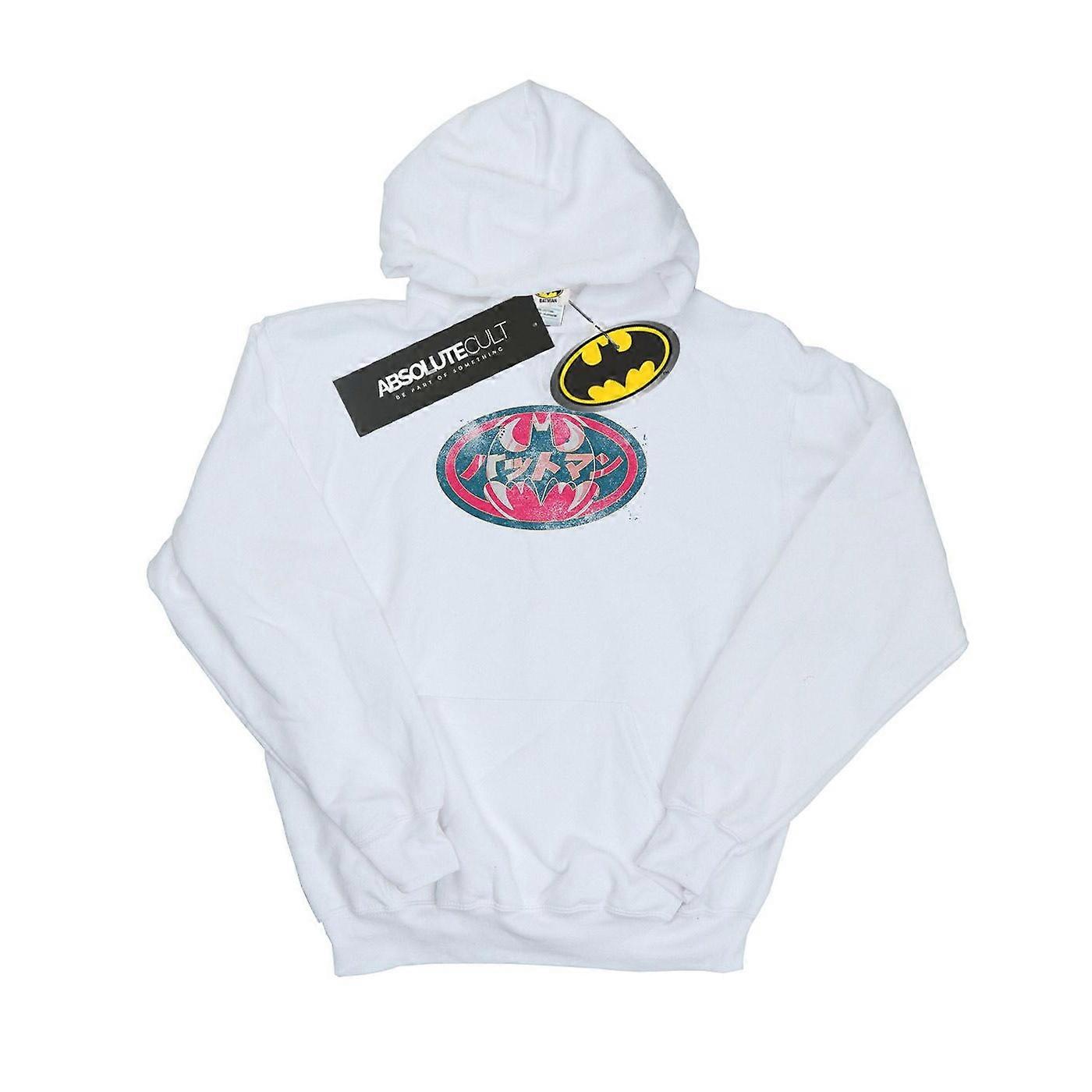 DC Comics gutter Batman japanske logoen røde Hettegenser