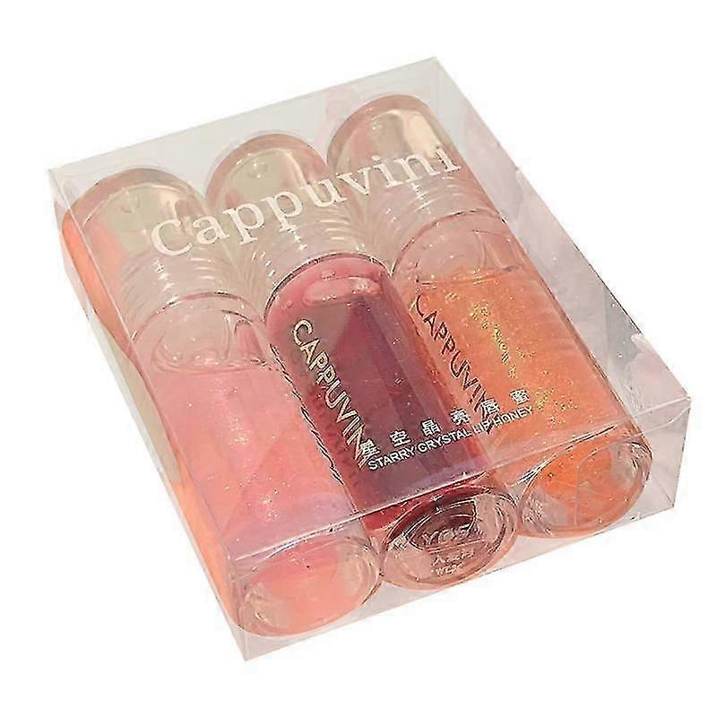 Cappuvini Mirror Water Lip Gloss Transparent Moisturizing Lip Oil Liquid