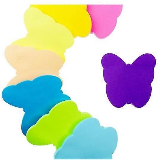 8pcs Self-Stick Memo Pads: Sticky Blank Desk Note Pads - Back To School And Office Supplies - Fun Accessories - Cute Notepads, 30 Sheets Per Piece