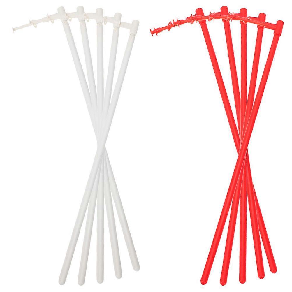 Windmill Making Rods Plastic Windmill Rods for Pinwheel Replacements 50Sets