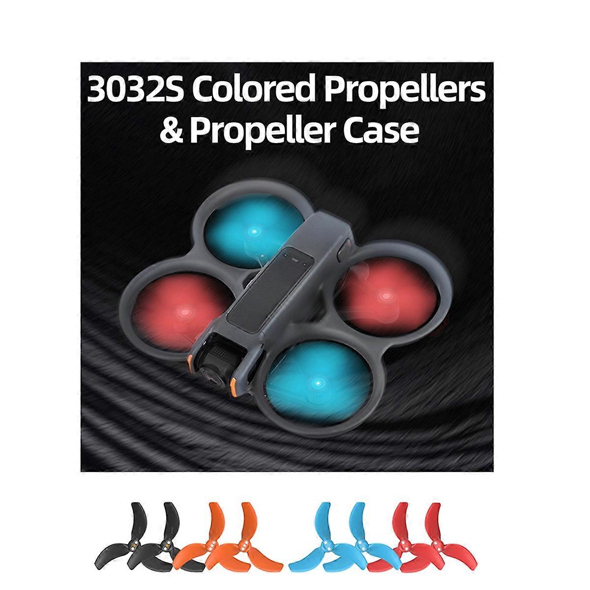  Paddles With Storage Case For Avata 2 Propeller,D