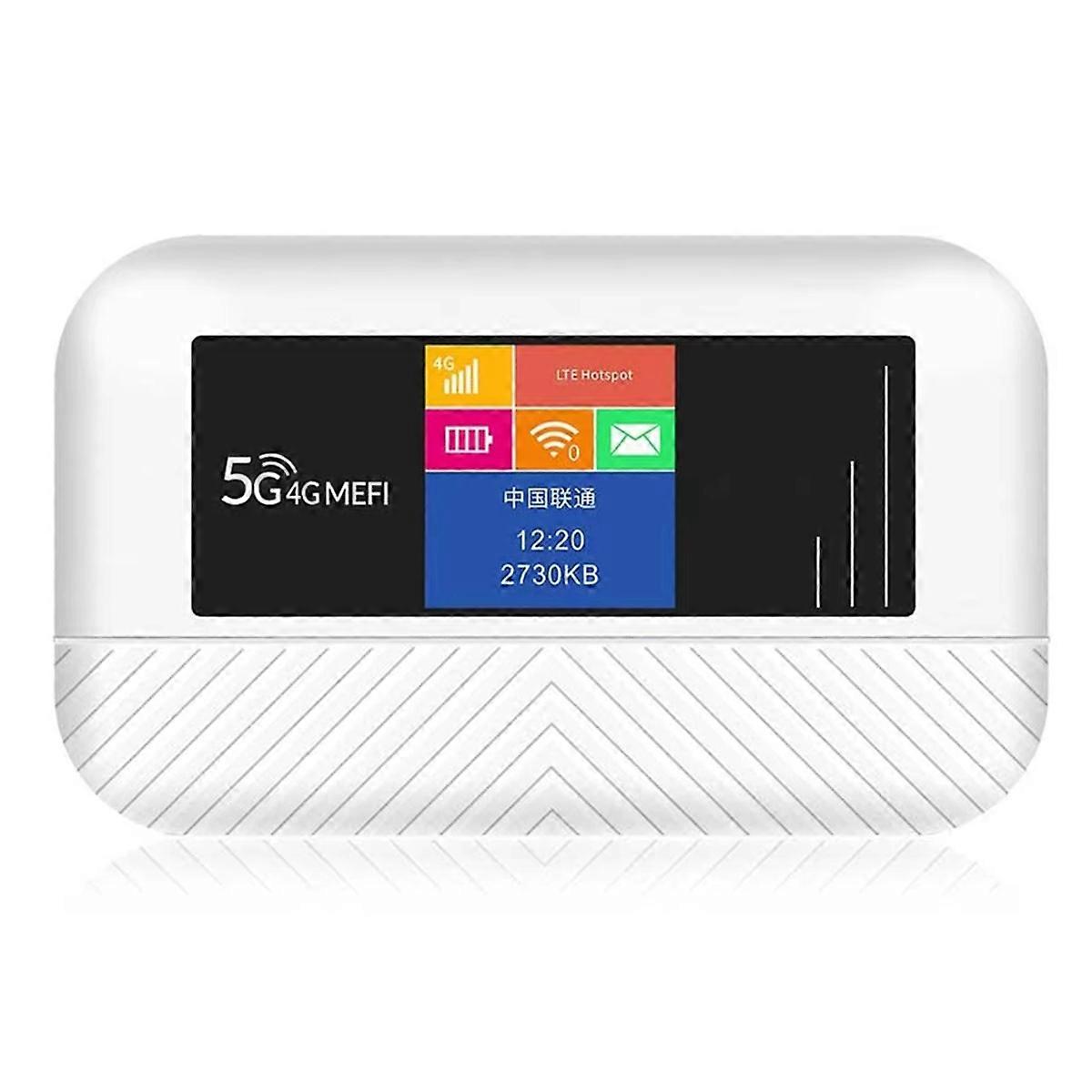 Lte Router 4G SIM Modem 300Mbps WiFi6 Mifi Compatible with 5G SIM Cards Mini Pocket 4G Wifi Hotspot Type-C Port 3000mAh