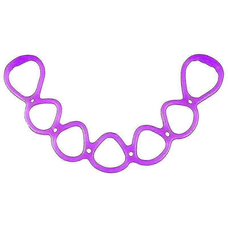 Resistance Bands Set - 7 Loop Exercise Bands for Full Body Workout & Stretching