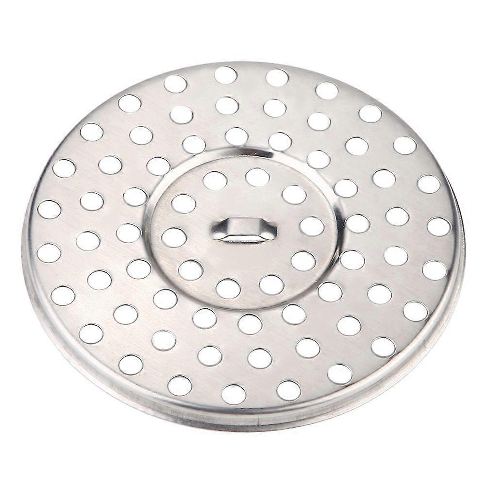 8.5cm In Diameter Stainless Steel Round Shower Floor Drain Balcony Floor Drainage Gully