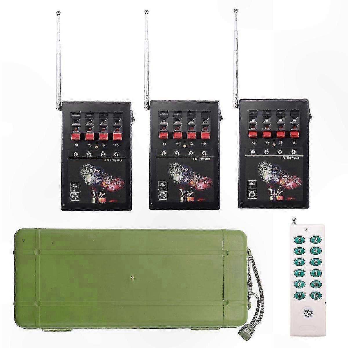 12-Channel Cold Pyro Ignition System for Stage and Event Fireworks Effects