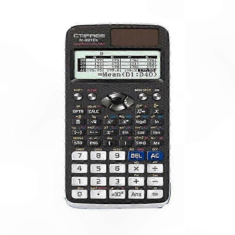 FX-991EX Scientific Calculator with Natural Textbook Display for Engineering and Math