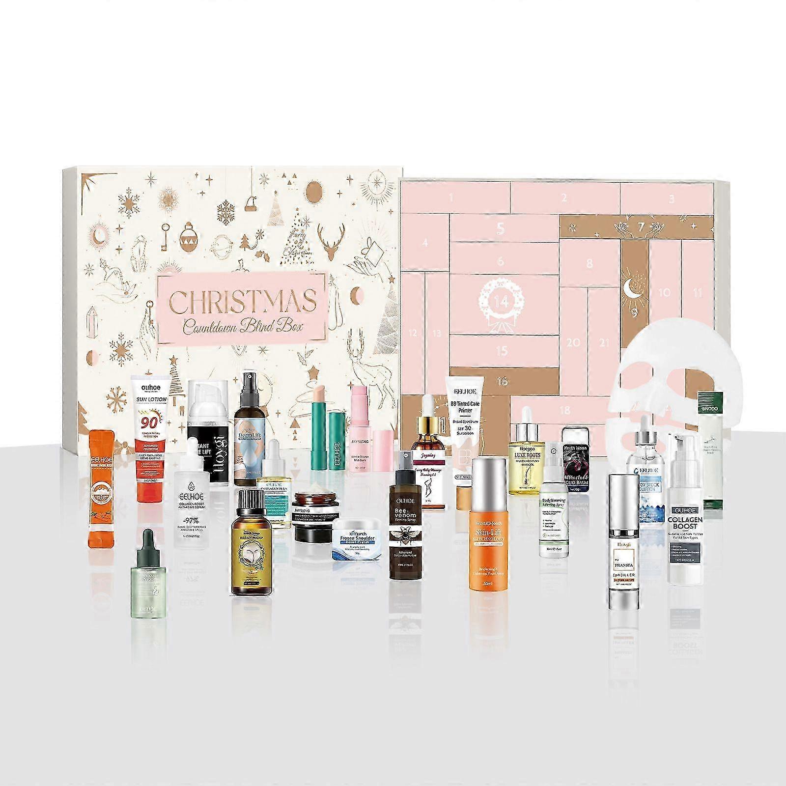 Advent Calendar 2025 BODY Holiday Gifts for Women New Year Advent Calendar 24 Days of Beauty Advent Calendar 24PCS 2024 Skincare Advent Calendar 2025