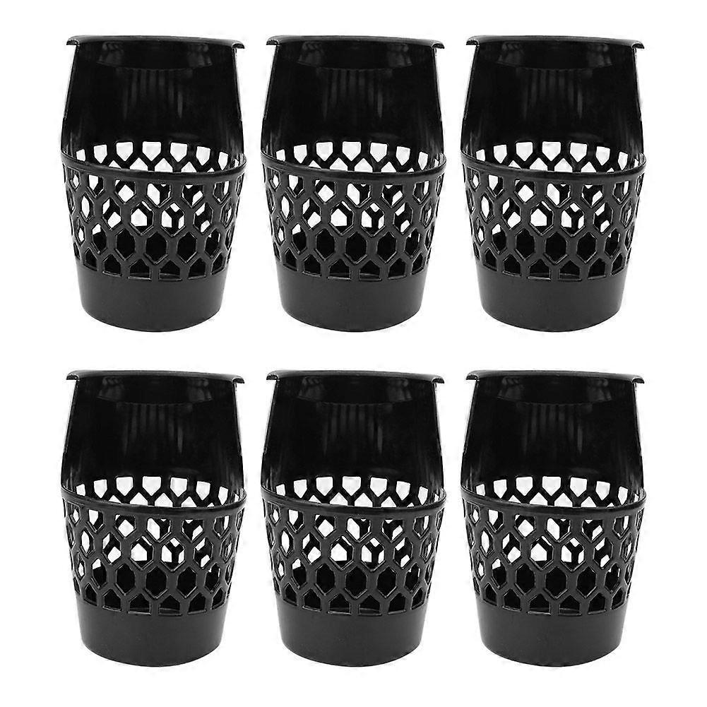 6PCS Plastic Durable Practical Snooker Basket Home Entertainment Billiard Ball Storage Pocket Pool Table Accessories20CM