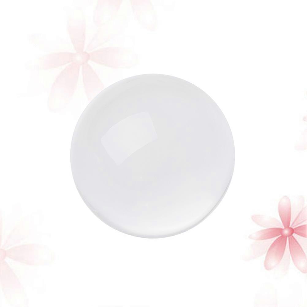 Transparent Crystal Ball 3Pcs Juggling Sphere for Decorating
