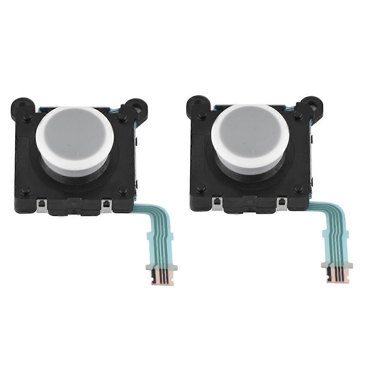 3D Analog Joystick Controller Thumb Stick for 2000 White