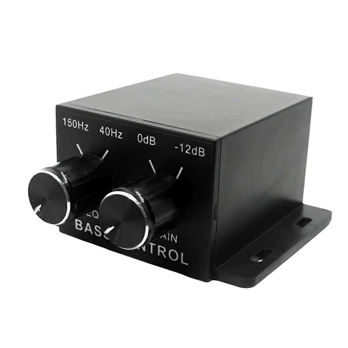 Universal Car Audio Amplifier Bass Level Remote Volume Control Knob Auto Power Amplifier for Most of