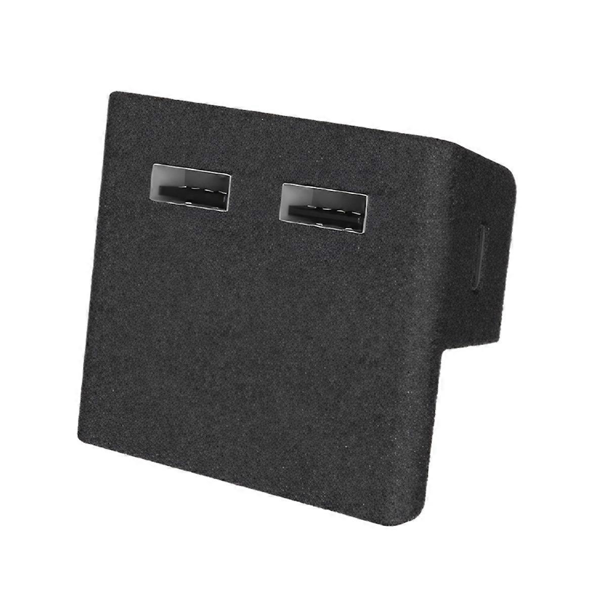 Car Glove Box USB Shunt Hub Docking Station for Quick Charger Adapter Powered Splitte