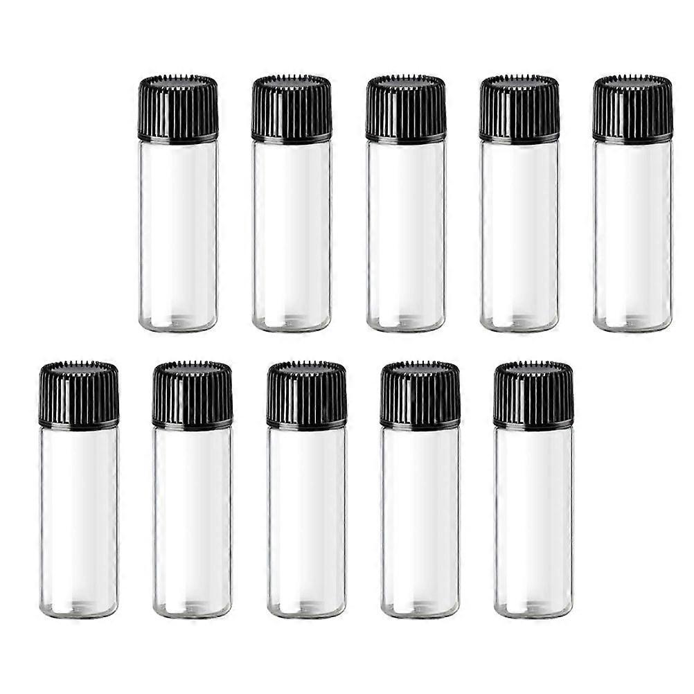 Mini Portable Glass Bottle Travel Oil Container Durable Practical For Dating Gyms 24Pack