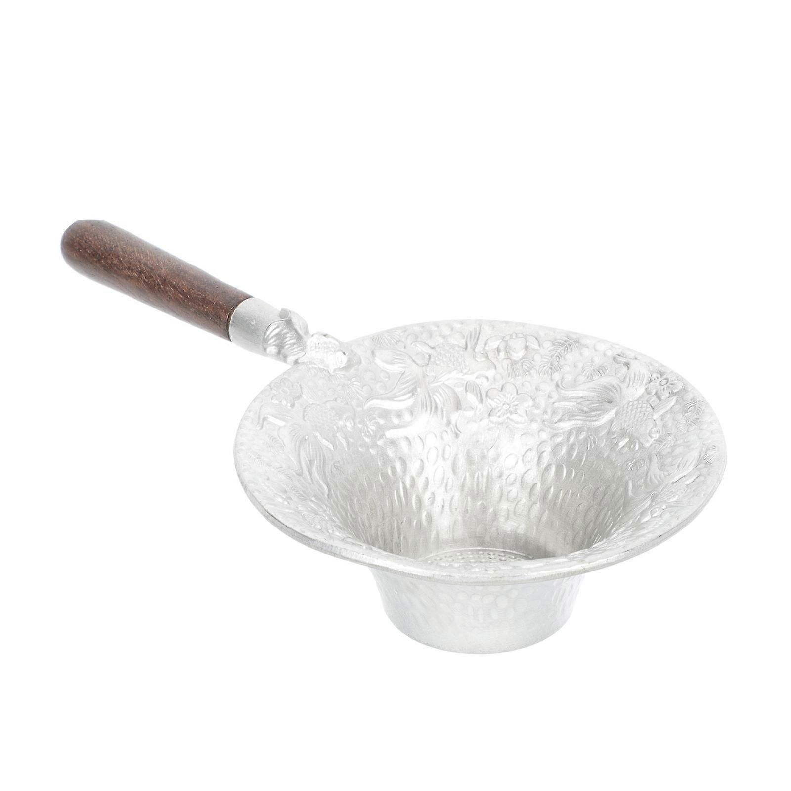 Fine Mesh Filter Multi-Function Tea Strainer 2Pcs for Household Use