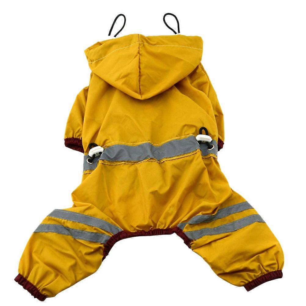 Pet Rain Jacket Dog Raincoat Waterproof for Small Dog Single-Layer