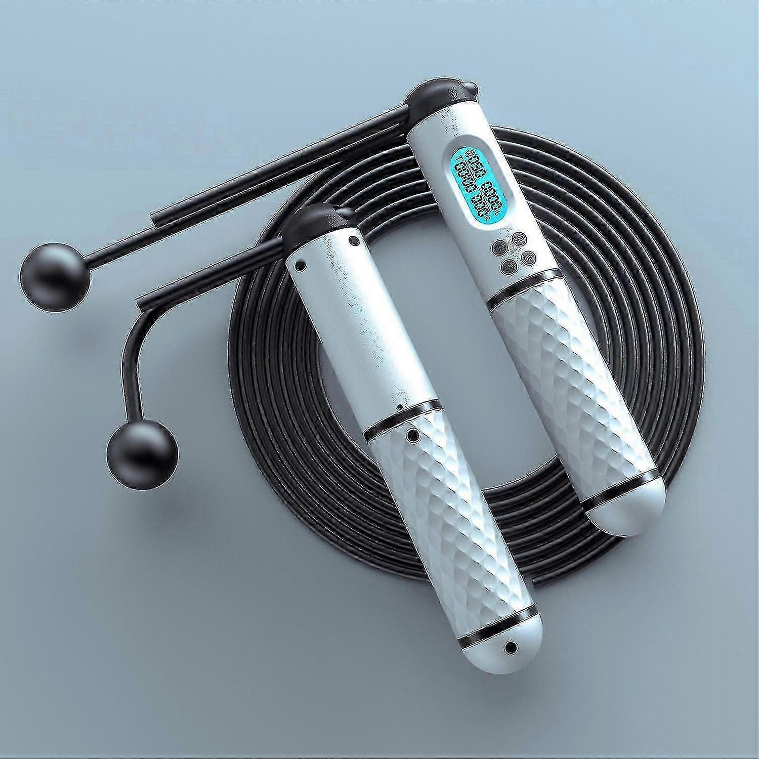 Jump Rope, Digitally Weighted Cordless Jump Rope, Adjustable