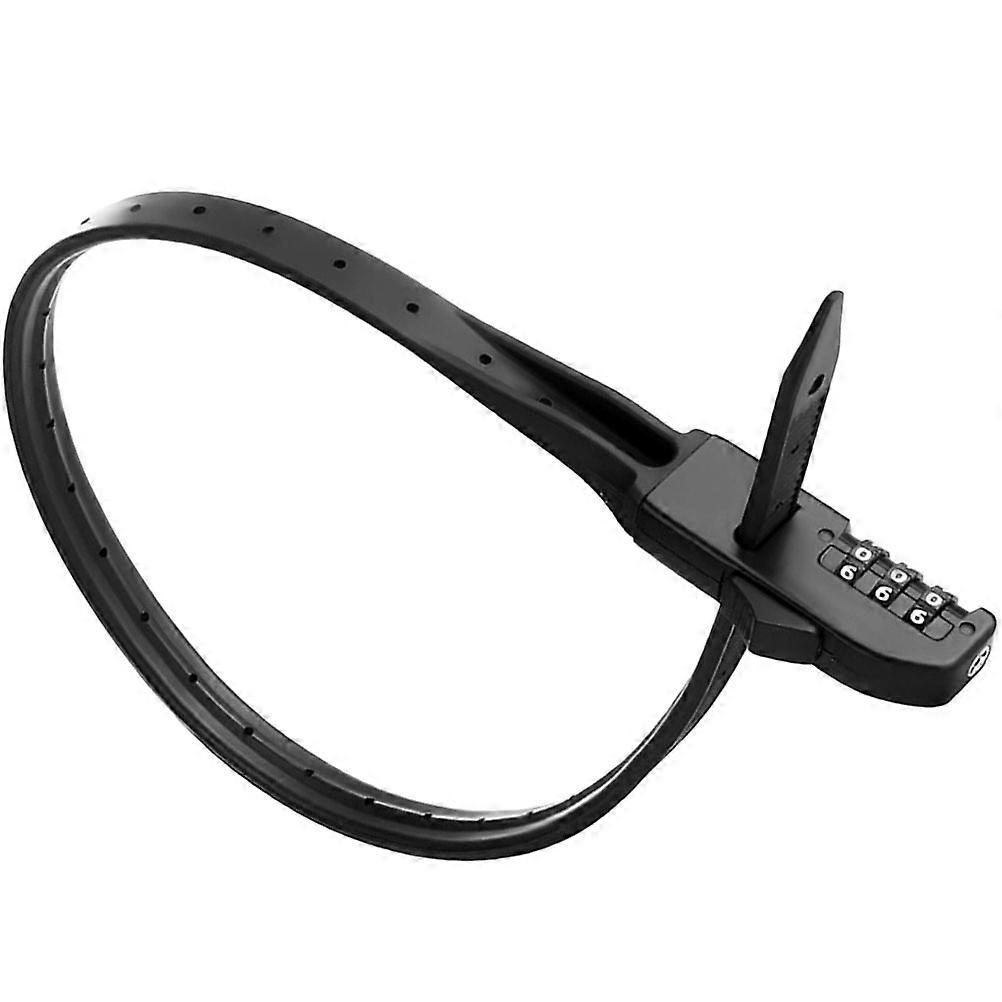 Combination Bike Lock with Security Tie for 4Pcs Portable Mountain Bicycle Cable