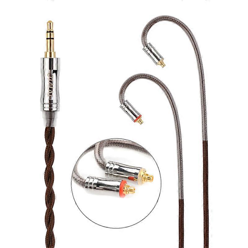 NiceHCK JIALAI JLH2 after replacement OCC + OCC combination hi-fi cable 3.5/2.5/4.4 MMCX/QDC/0.78 2Pin of EDX Pro ZSN CRA ZERO Aria~009152