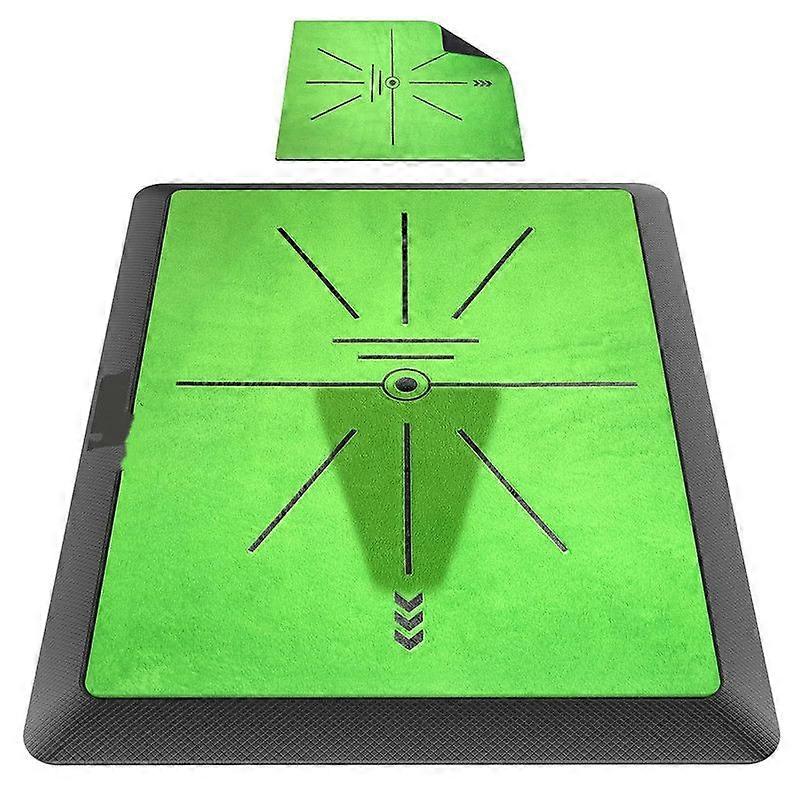 Golf Training Mat for Swing Path Feedback Detection Batting
