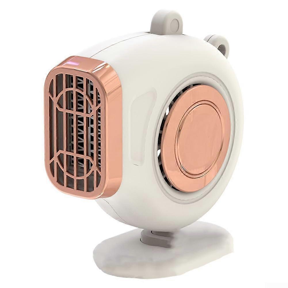 Car Heating Fan Quick Defroster For Windshield, 24V White, Small Cars And RVs