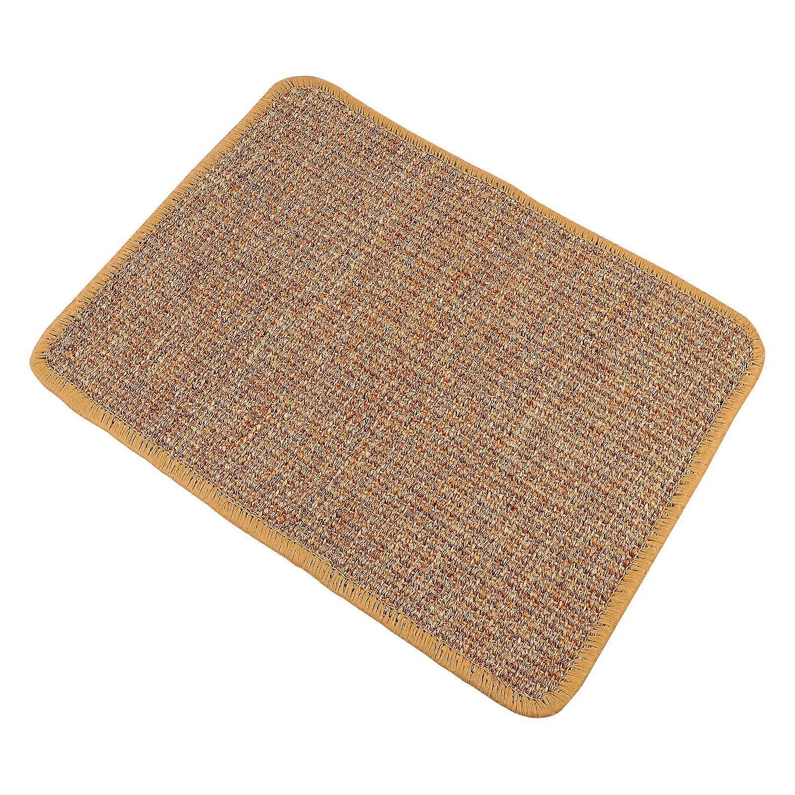 Cat Scratching Mat Sisal Mat for Pet Use 1 Piece Sofa Cushion Floor Blanket