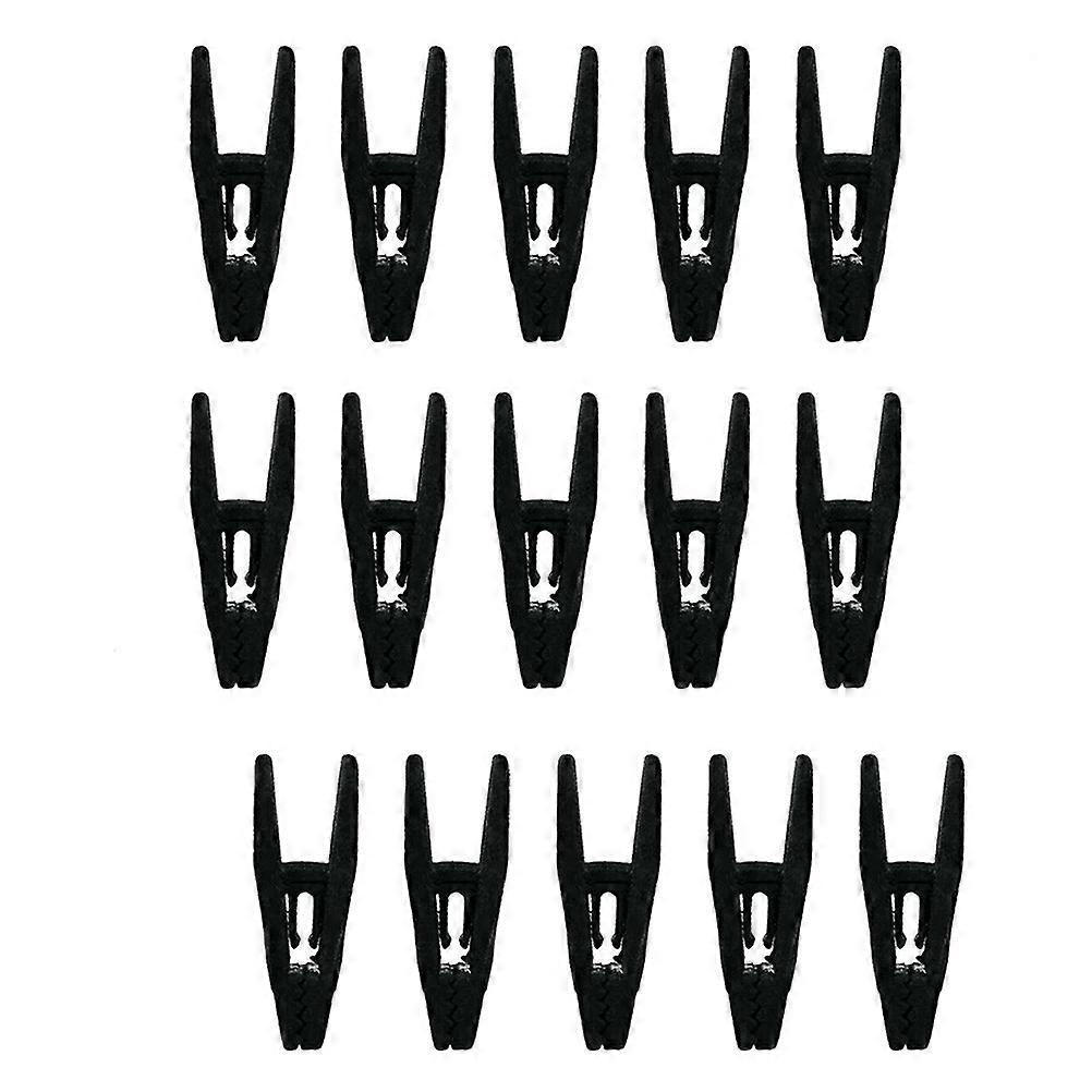 Black Useful Clothespin Clothes Clips for Clothes Use 30Pcs Windproof Laundry Clips