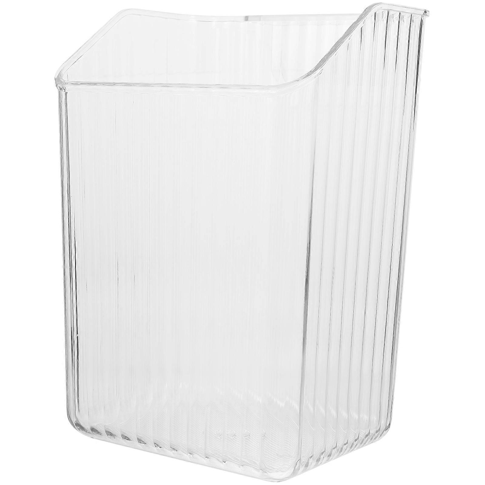 Transparent Hanging Kitchen Trash Can Waste Basket for Storage 5Pcs