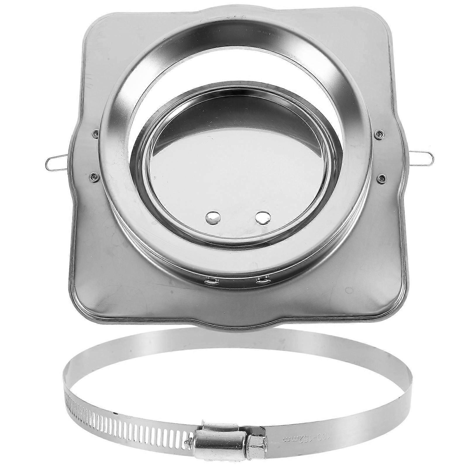 Stainless Steel Check Valve With Simple Design For Exhaust Ventilation In Home Kitchens 2 Sets