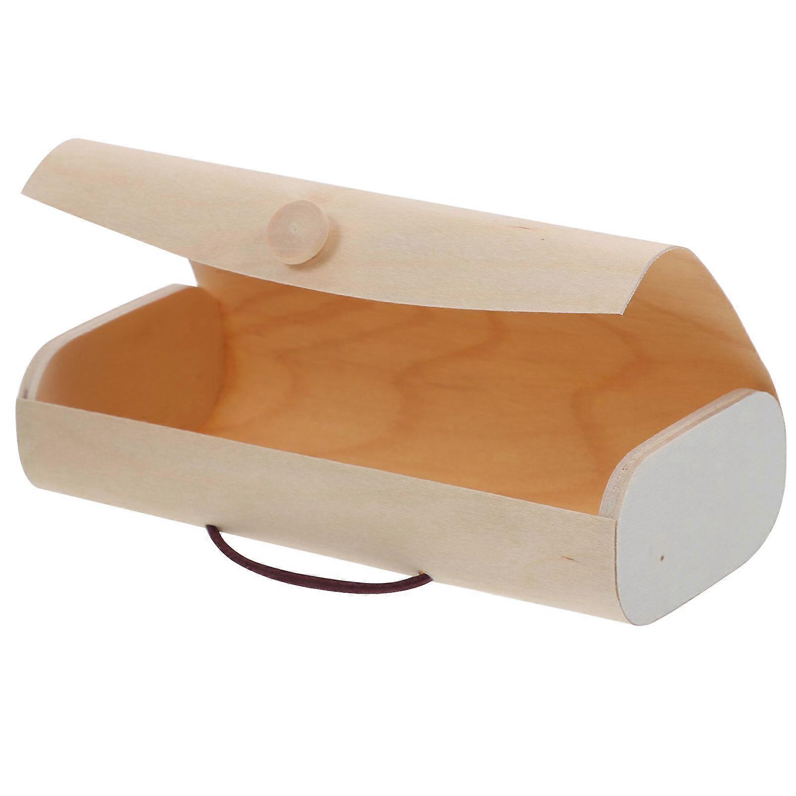 Creative Design Eyewear Case Portable Sunglasses Storage Box Practical For Women Men Durable Scratch Resistant Material 1Set