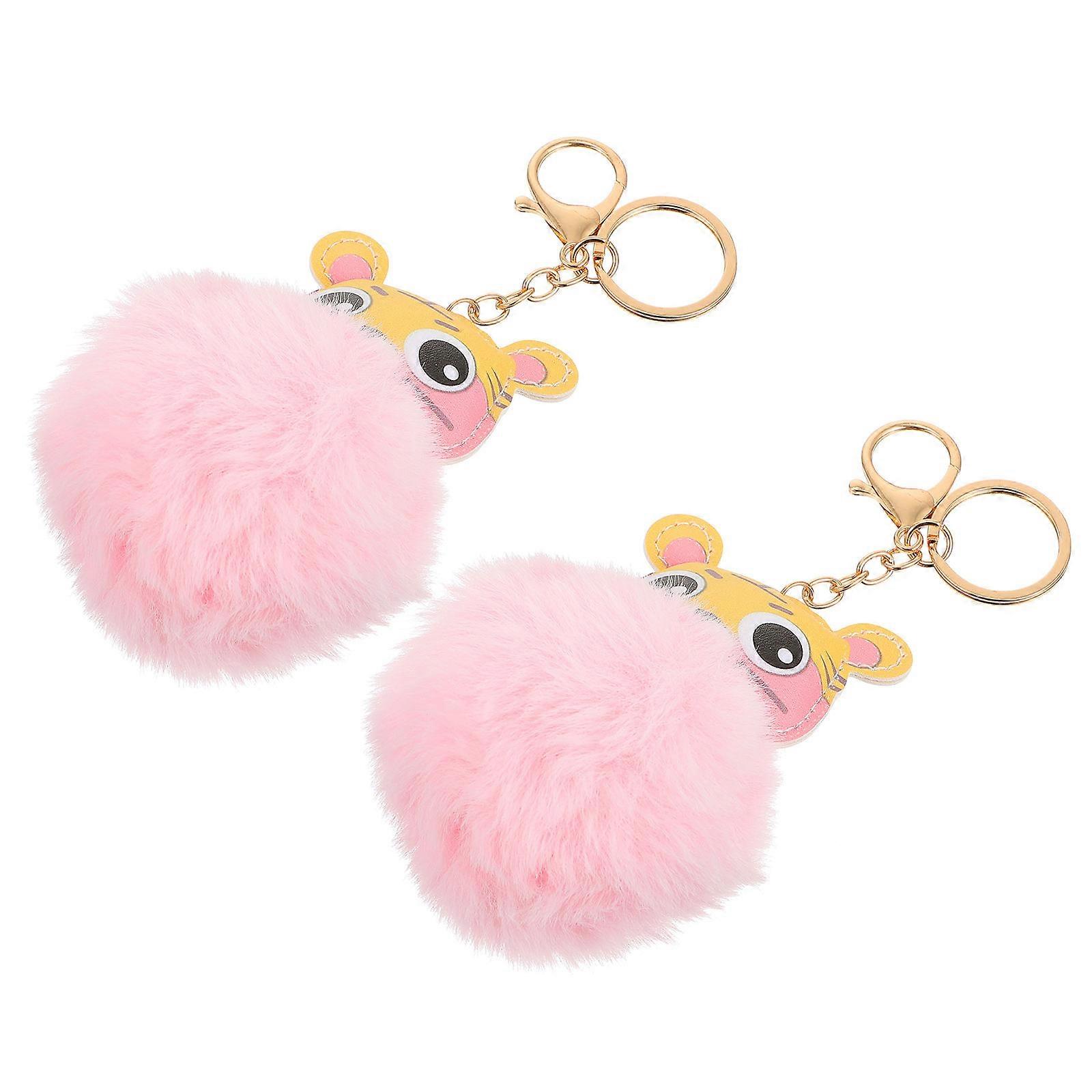 Key Chains for Cartoon Bag Pendants with 4Pcs Set