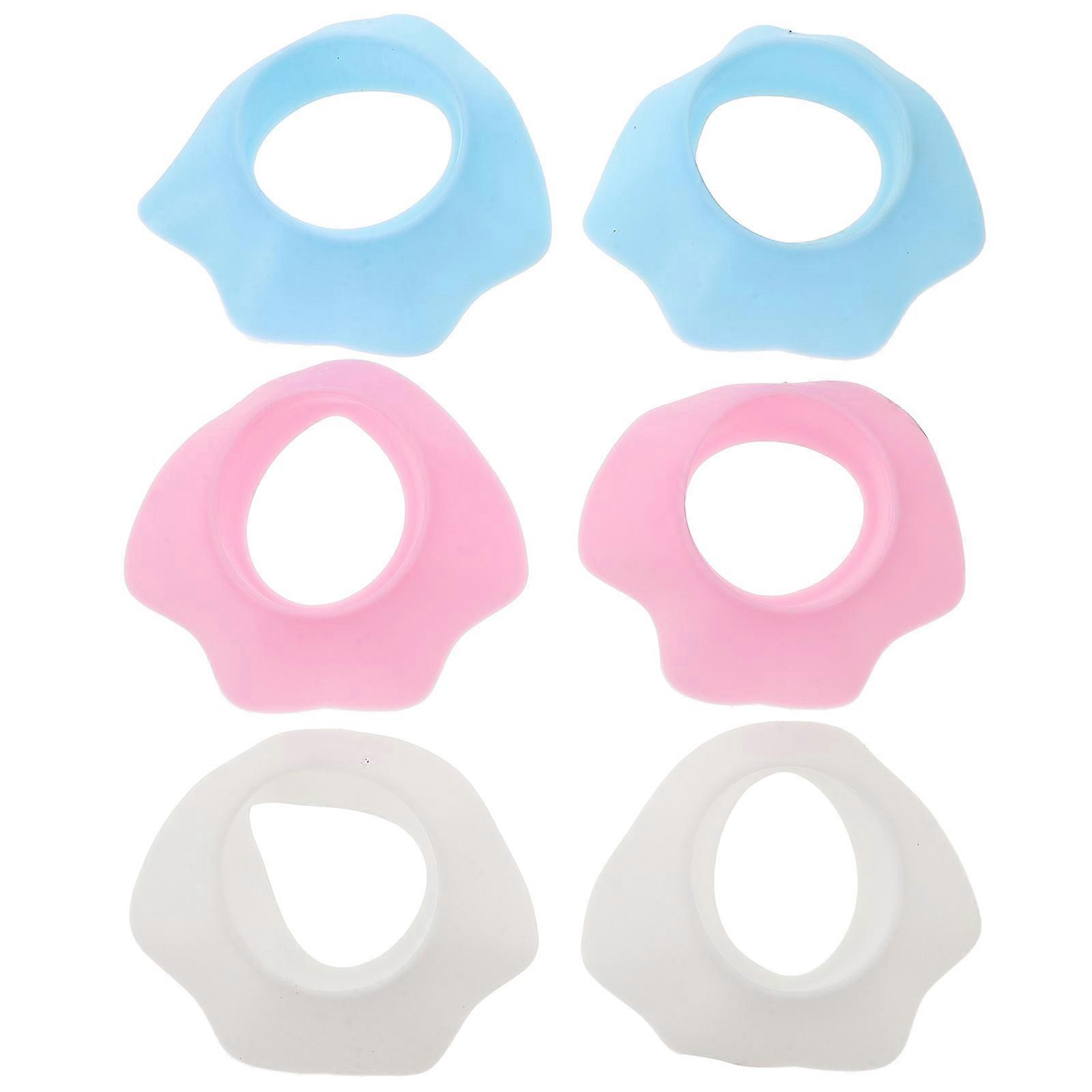 3 Pairs Of Skincare Wristband For Facial Cleansing And Makeup Removal Assorted Color To Keep Arms Dry