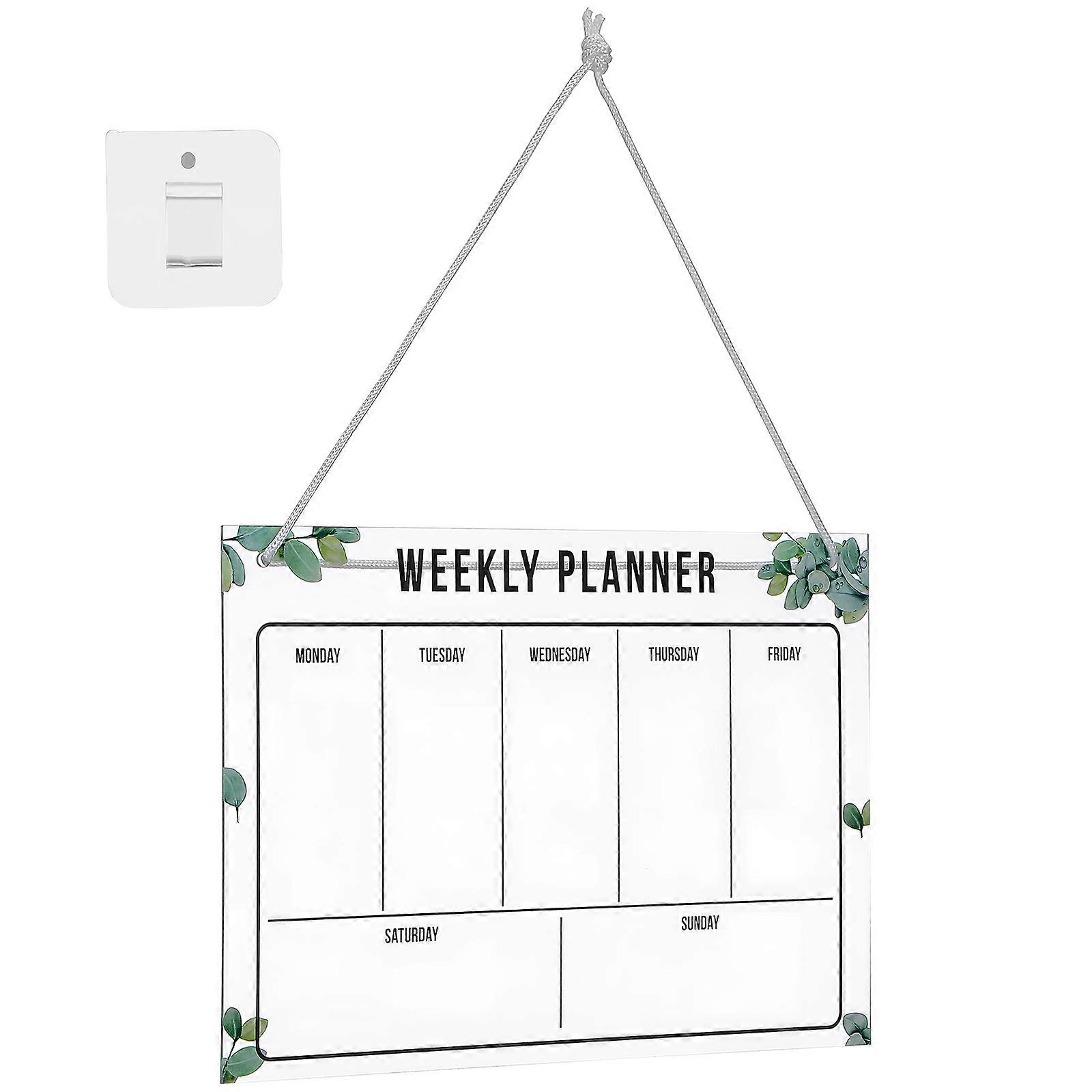 Transparent Memo Board 1 Set Multi Color Note Board For Home School Office Easy To Use Erasable Functionality