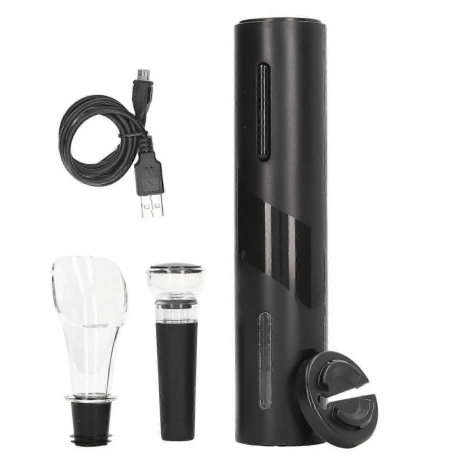 High quality 4 in 1 wine bottle opener set multifunctional electric wine bottle