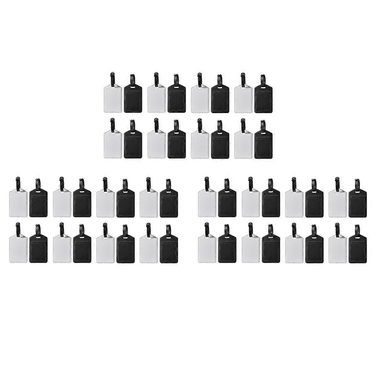 20Pack Sublimation Blanks Luggage Tags