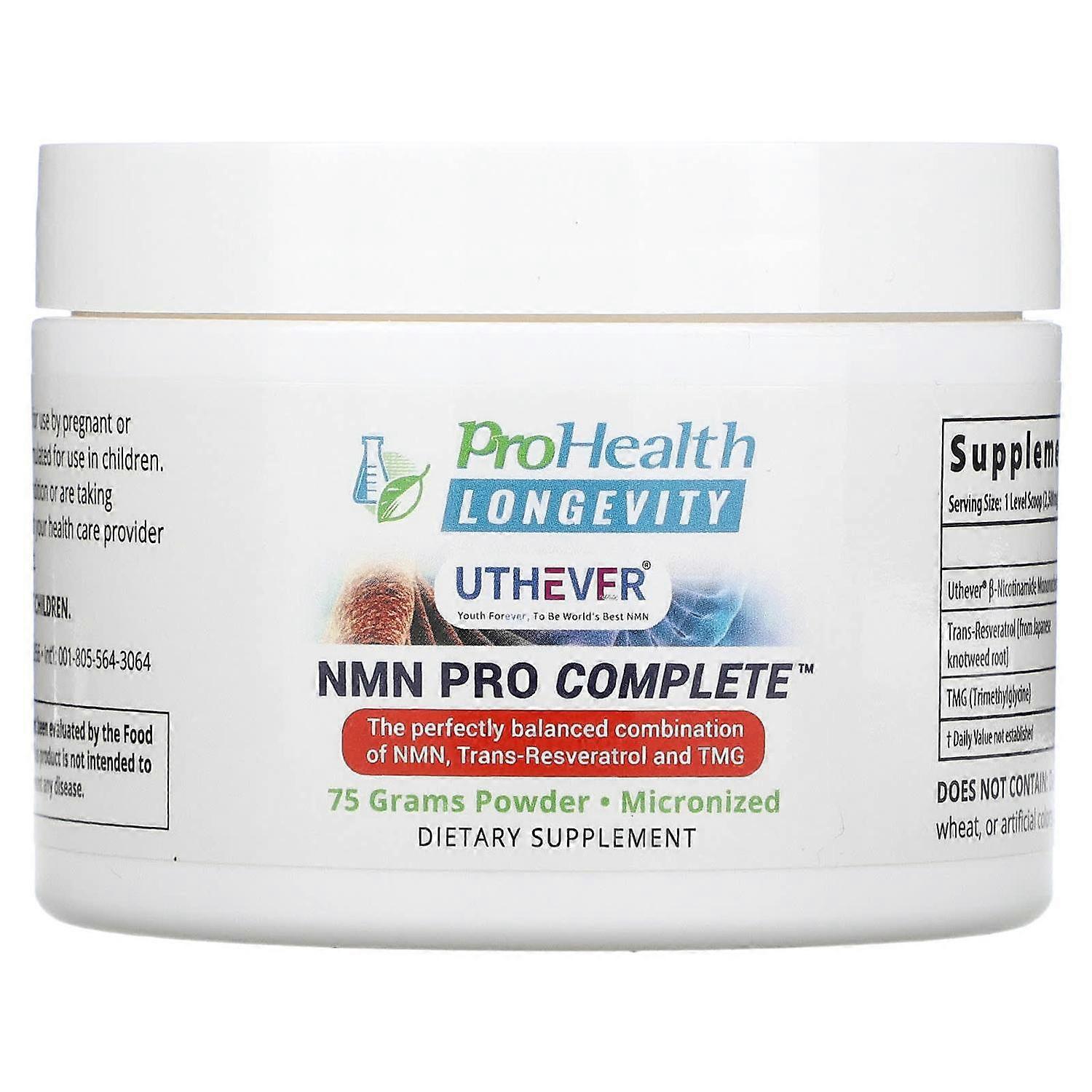 ProHealth Longevity, NMN Pro Complete, 75 g