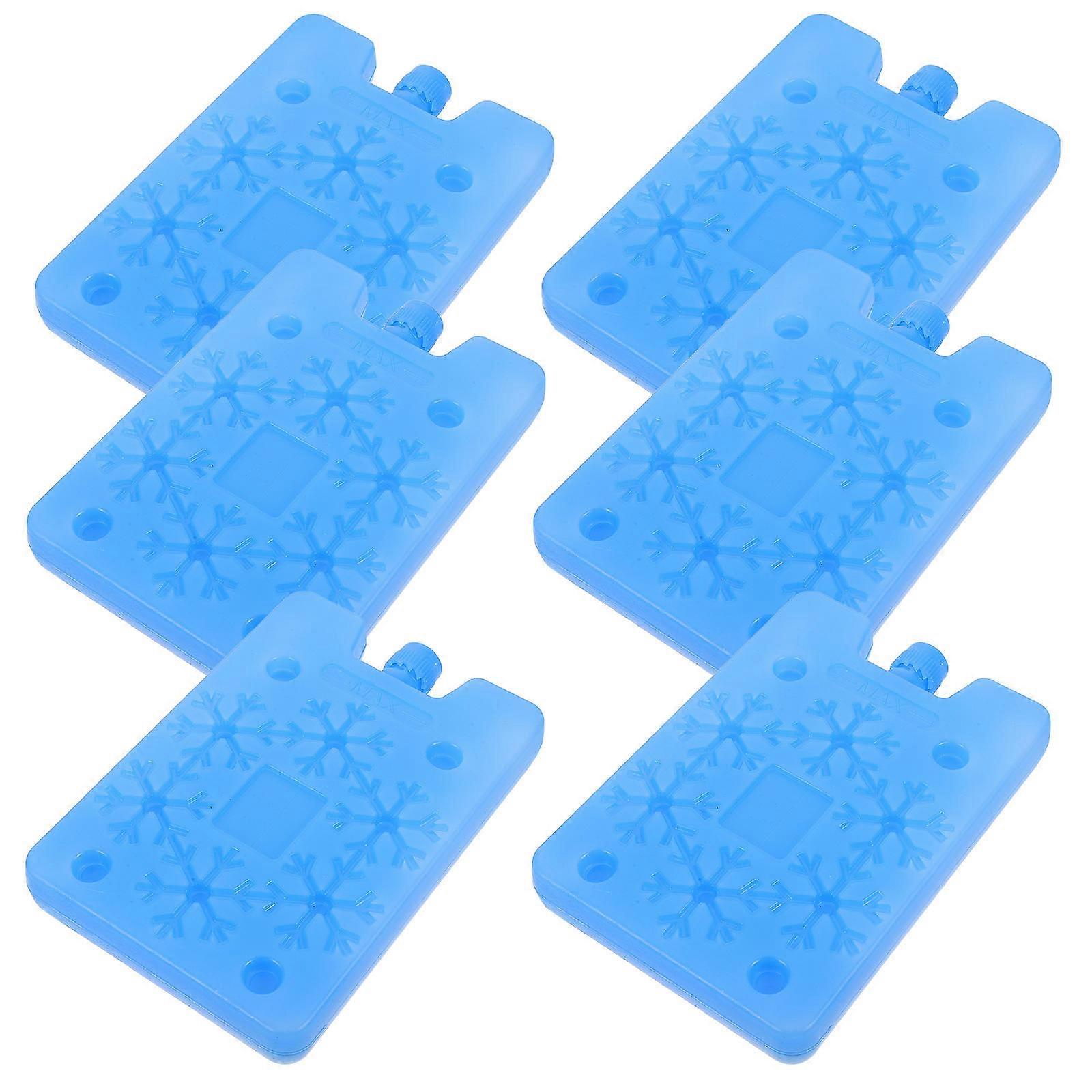 Reusable Ice Packs Cooling Packs for Cooler Use 18Pcs Blue Durable Pe